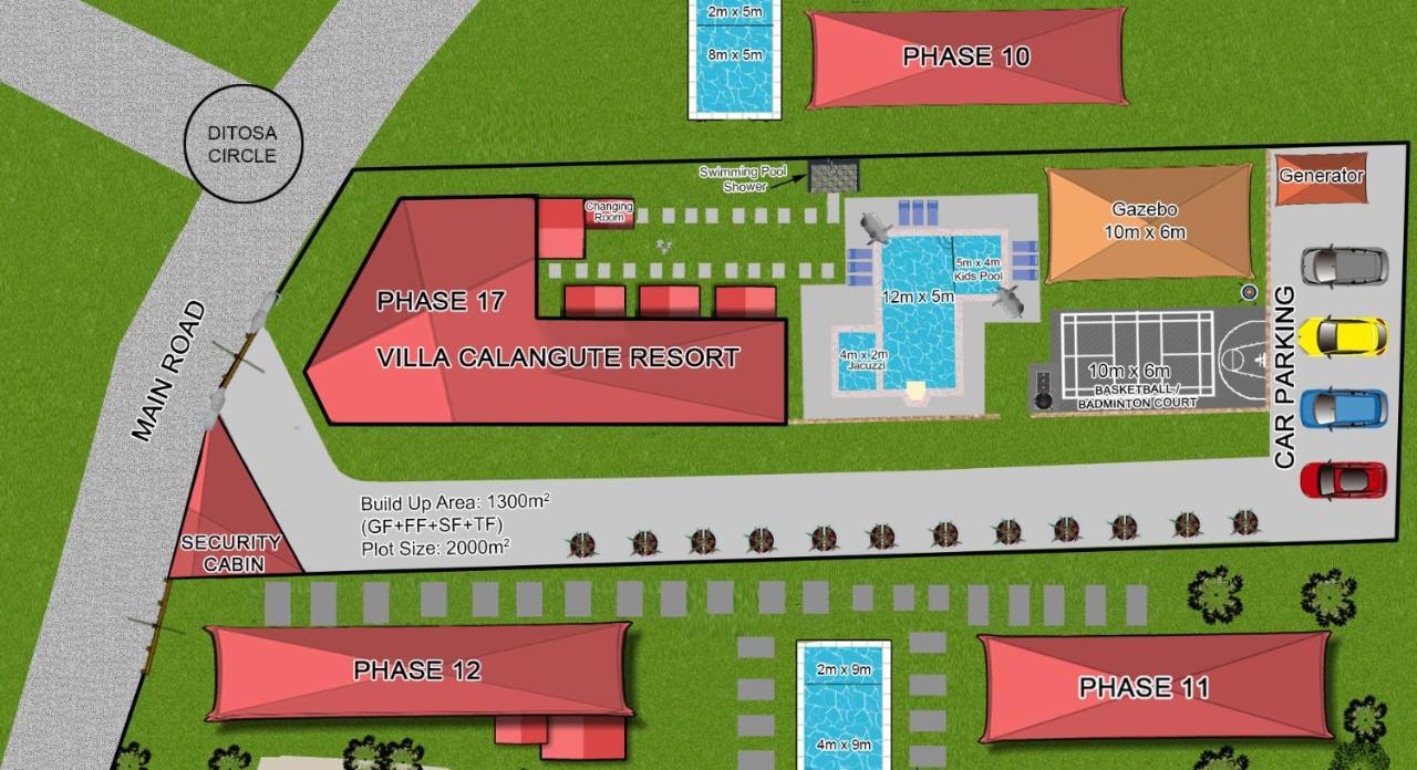 Villa Calangute Phase 12 外观 照片