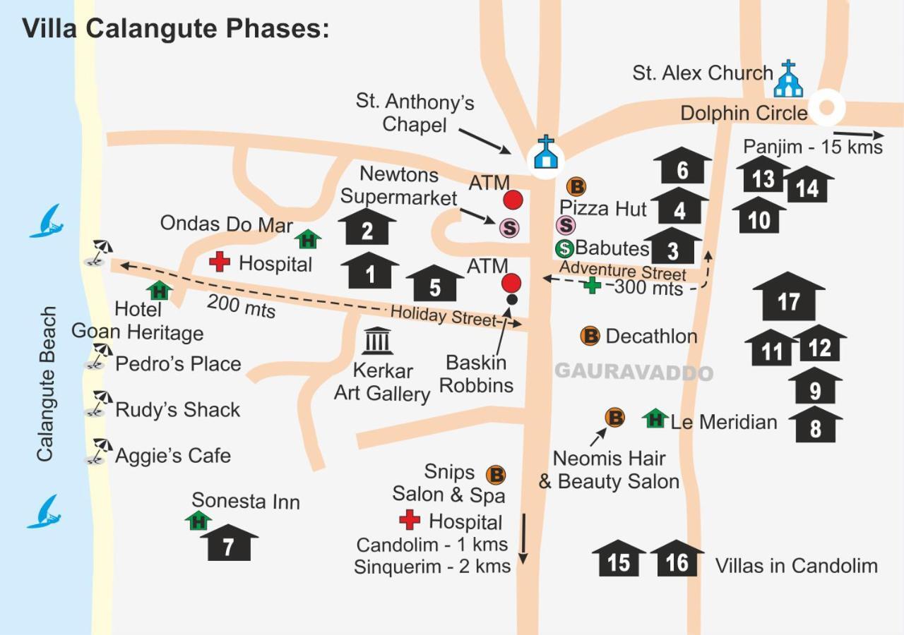 Villa Calangute Phase 12 外观 照片